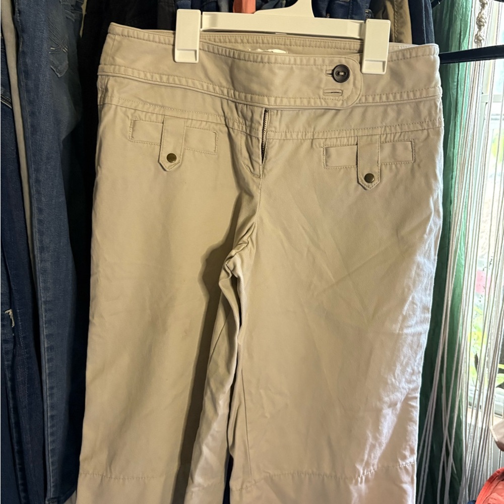 LOFT Tan Capris